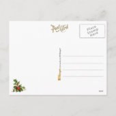 サンタ喫煙Aパイプ シーズンポストカード (裏面)