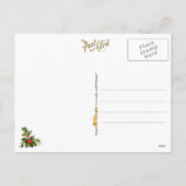 サンタ喫煙Aパイプ シーズンポストカード (裏面)