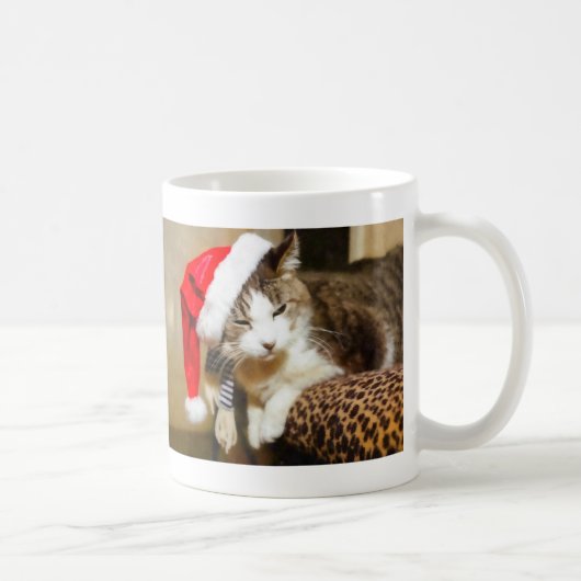 サンタ子猫パインタリーコーヒーマグ コーヒーマグカップ (右)