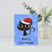 サンタ子猫 シーズンポストカード (スタンド正面)