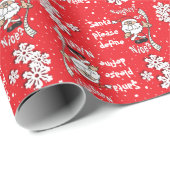 サンタ定義まいけなたはニース |クリスマス ラッピングペーパー (ロールコーナー)