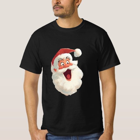 サンタ家族 Tシャツ (正面)