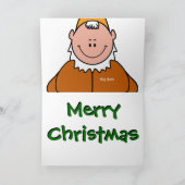 サンタ小妖精や小人（ビッグロン搭載） シーズンカード (内部)