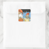 サンタ州のトムテ・ニッセ スクエアシール (バッグ)