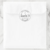 サンタ工房 |シール ラウンドシール (バッグ)