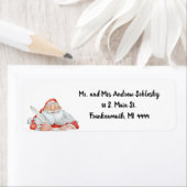 サンタ差出人住所ラベル ラベル (インサイチュ)