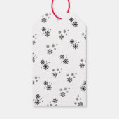 サンタ帽の可愛いトナカイ | メリークリスマス ギフトタグ (裏面)