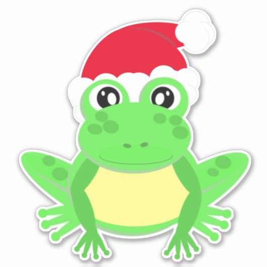 サンタ帽子かわいい小説漫画|過去記事 シール (正面)