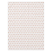 サンタ帽子のコーギスのクリスマスパターン テーブルクロス (正面)