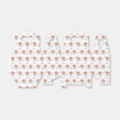 サンタ帽子のコーギスのクリスマスパターン フェイバーボックス (折り畳みなし)