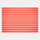 サンタ帽子ギフトラッピングセット3の動物 ラッピングペーパーシート (正面2)