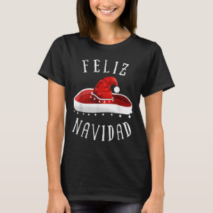 サンタ帽子ソンブレロ クリスマス メキシコ フェリス・ナビダ Tシャツ