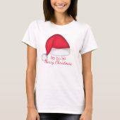 サンタ帽子Tシャツ Tシャツ (正面)