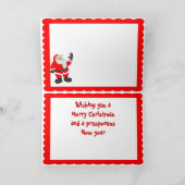サンタ幸せな日 シーズンカード (内部)