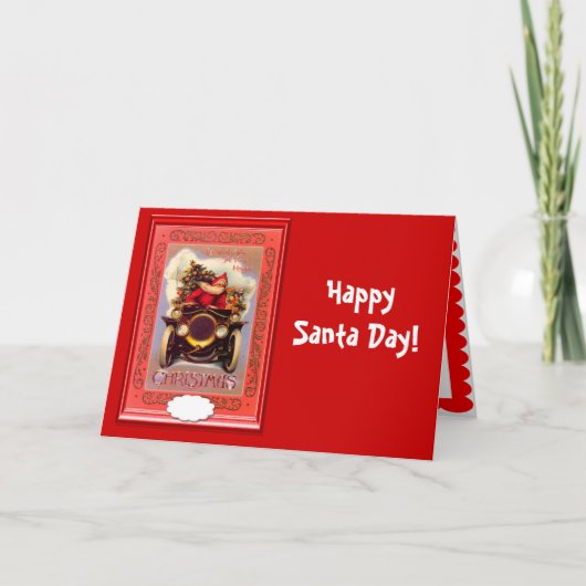サンタ幸せな日 シーズンカード (正面)
