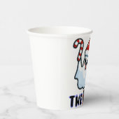 サンタ幽霊紙カップ 紙コップ (右)