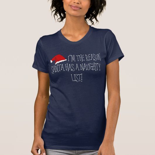 サンタ引用文 Tシャツ (正面)