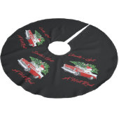 サンタ得ア改造 ブラッシュドポリエステルツリースカート (アングル)