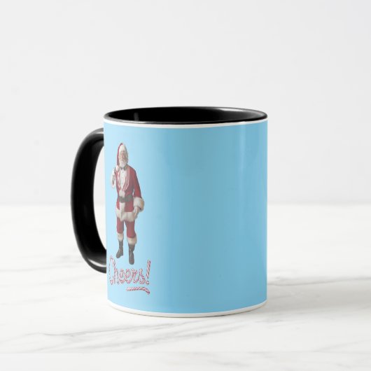 サンタ応援 マグカップ (正面左)