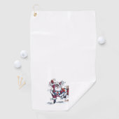 サンタ怒ゴルフタオル ゴルフタオル (インサイチュ)