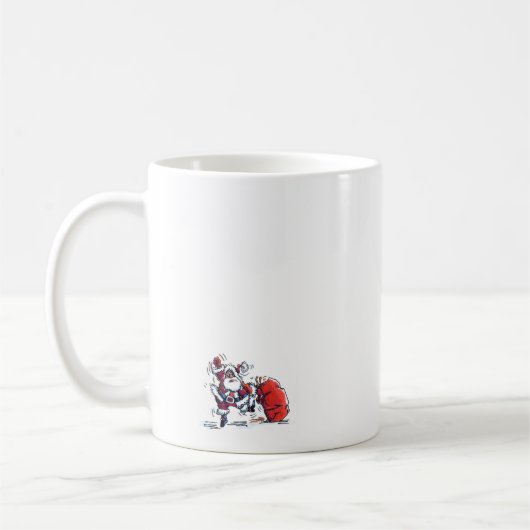 サンタ怒マグ コーヒーマグカップ (左)