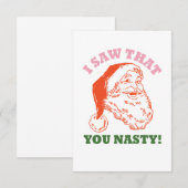 サンタ扱いにくー見たぞ！ (正面/裏面)