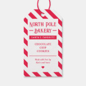 サンタ承認の自家製クリスマスギフトタグ ギフトタグ (正面)