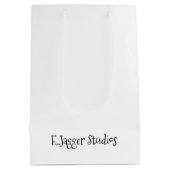 サンタ抱き枕 ミディアムペーパーバッグ (裏面)