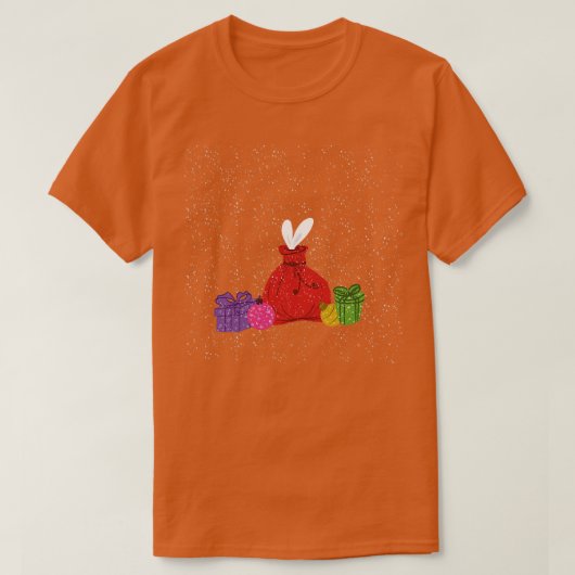 サンタ抱き枕 Tシャツ (デザイン正面)