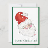 サンタ招待状 招待状 (裏面)