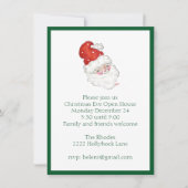 サンタ招待状 招待状 (正面)