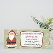 サンタ招待状 招待状 (スタンド正面)