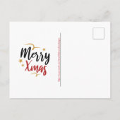 サンタ捨てギフトをヘリコプターホリデーからおもしろい|過去記事 シーズンポストカード (裏面)