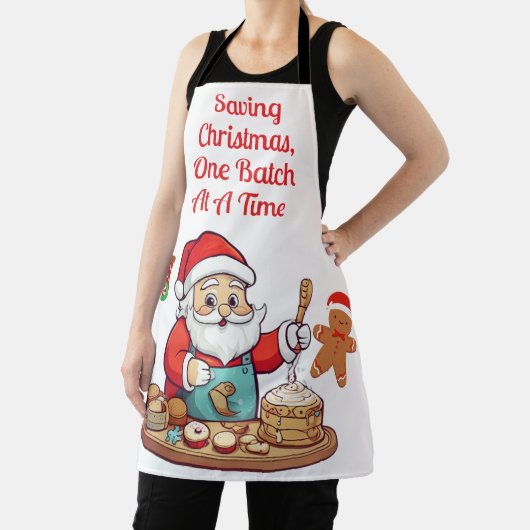 サンタ救のクリスマスワンバッチ | エプロン (インサイチュ)