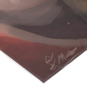 サンタ日本のクロース付き顎フェスティバルクリスマス テーブルクロス (アングル)