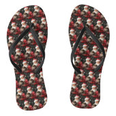 サンタ日本のクロース付き顎フェスティバルクリスマス ビーチサンダル (ソール)