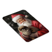 サンタ日本のクロース付き顎フェスティバルクリスマス マグネット (右側)