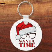 サンタ時間 キーホルダー (正面)
