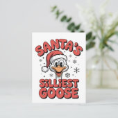 サンタ最大のグースクリスマス2025-2026 ポストカード (スタンド正面)