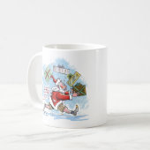 サンタ未用意のマグカップ コーヒーマグカップ (正面左)