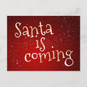 サンタ来から来たサンタのはがき シーズンポストカード (正面)