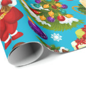 サンタ来さん ラッピングペーパー (ロールコーナー)