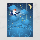 サンタ来は ポストカード (正面)