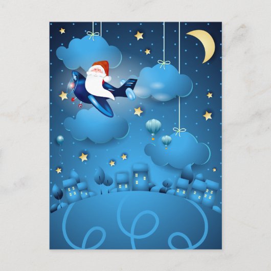 サンタ来は  ポストカード (正面)