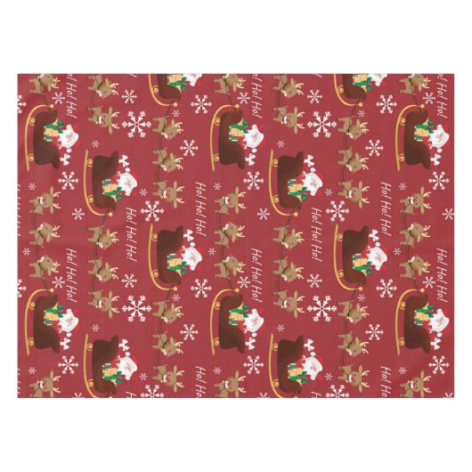 サンタ来イズ テーブルクロス (正面(横))