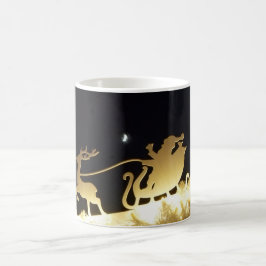 サンタ来イズ...... （マグカップ） コーヒーマグカップ