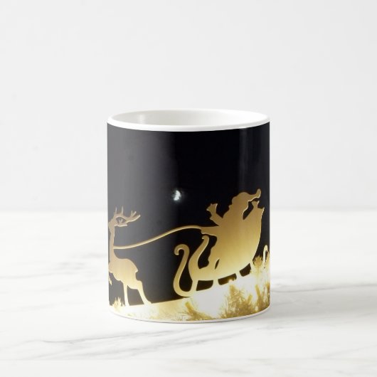 サンタ来イズ...... （マグカップ） コーヒーマグカップ (中央)