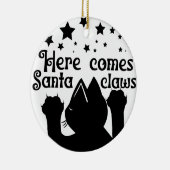 サンタ来クツメ | 両面 セラミックオーナメント (右)