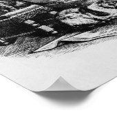 サンタ来クロース， 1872 ポスター (角)