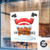 サンタ来ズ ウィンドウサイン (カフェ窓)